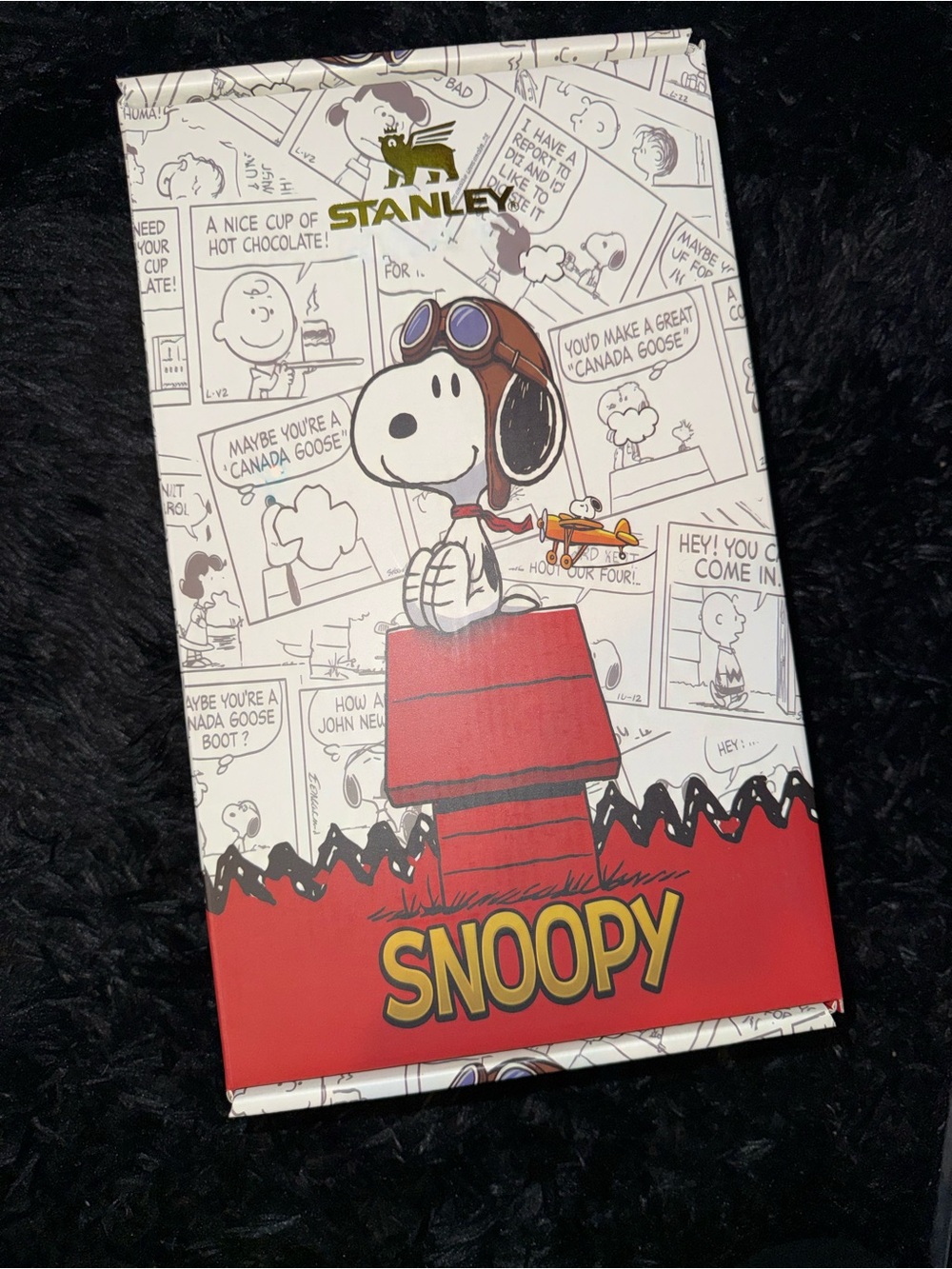 Stanley Snoopy Comic Red & White